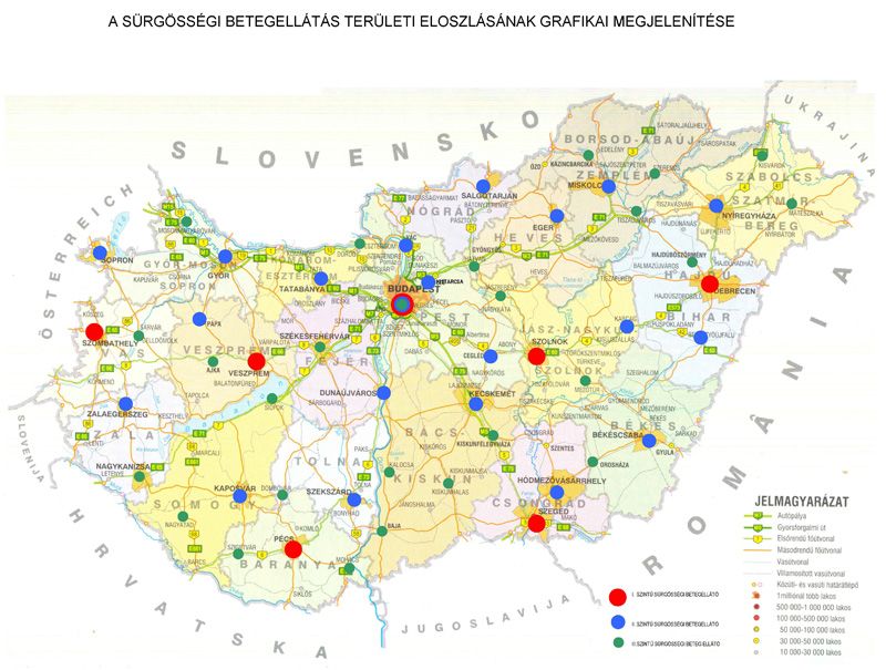Feasibility Study for the Emergency Care and Rescue Service, Hungary